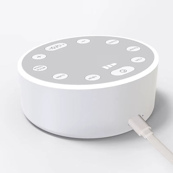 Intelligent Speaker White Noise Sleep Music Sound Adjustment Mood Sleeping Aid with Ambient Lighting