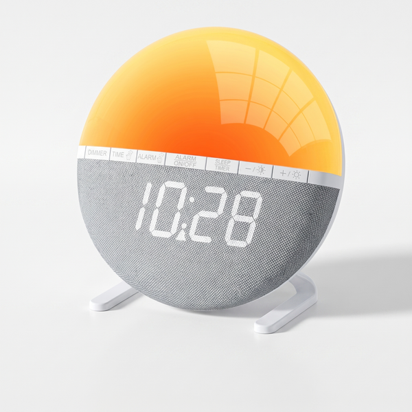 Sunrise Alarm Clock - Wake-Up Light with Colour Display