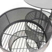 Rotating Storage Rack Trolley Cart Kitchen Bathroom Organizer Vegetable Shelf