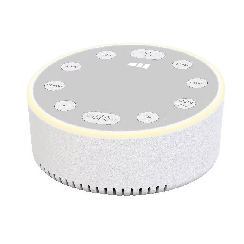 Intelligent Speaker White Noise Sleep Music Sound Adjustment Mood Sleeping Aid with Ambient Lighting