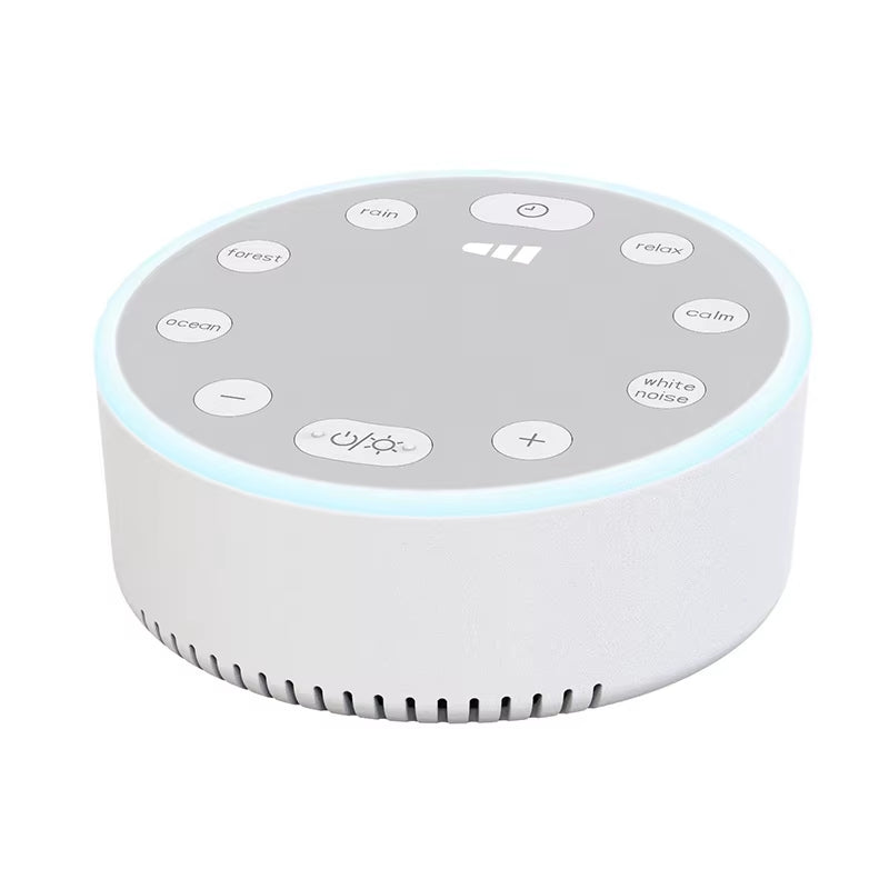 Intelligent Speaker White Noise Sleep Music Sound Adjustment Mood Sleeping Aid with Ambient Lighting