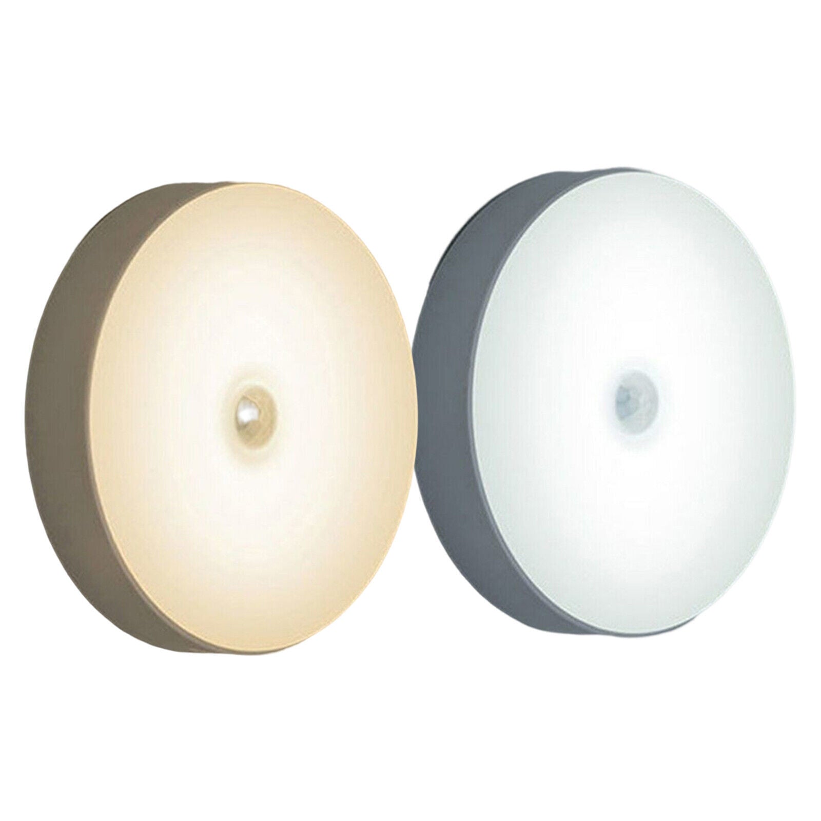 Led Motion Sensor Light USB Rechargeable PIR Wall Cabinet Stair Night Light Lamp