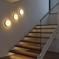 USB Rechargeable LED Motion Sensor Night Light - Cabinets, Stairs, Walls