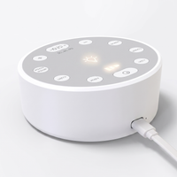 White Noise Sound Machine - Sleep Aid with Ambient Night Light